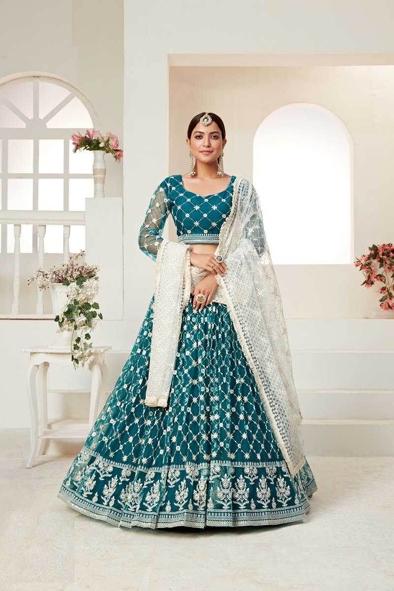 Butterfly Net Traditional Lehenga - MYLUXURY LANE ENTERPRISE